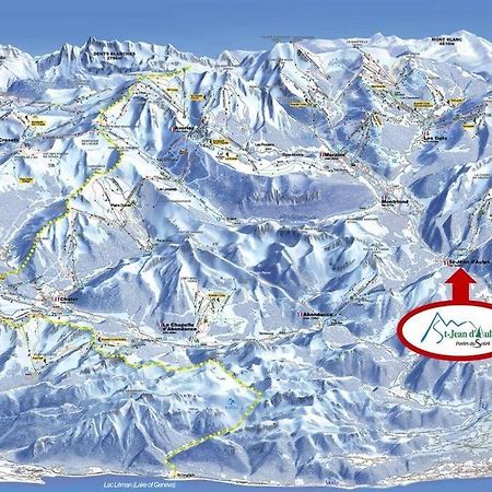 Appartement Cosy 3/4 Personnes A 5 Min Des Pistes. Saint-Jean-dʼAulps Dış mekan fotoğraf